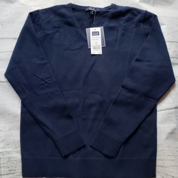 Boys V-Neck Sweater - Picture 1 of 4